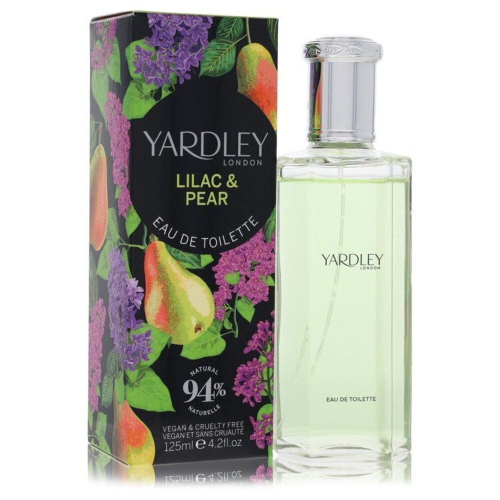 Yardley Lilac & Pear by Yardley London Eau De Toilette Spray 4.2 oz